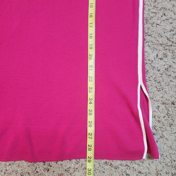 WORTH NEW YORK, WOOL BLEND PINK SWEATER, LARGE - Picture 8 of 9